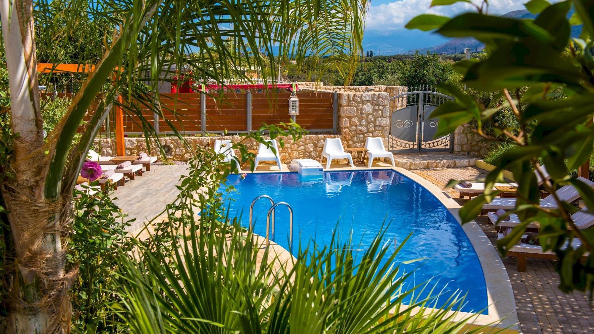 Sunshine Villa With Private Pool By Estia Херсонисос Екстериор снимка